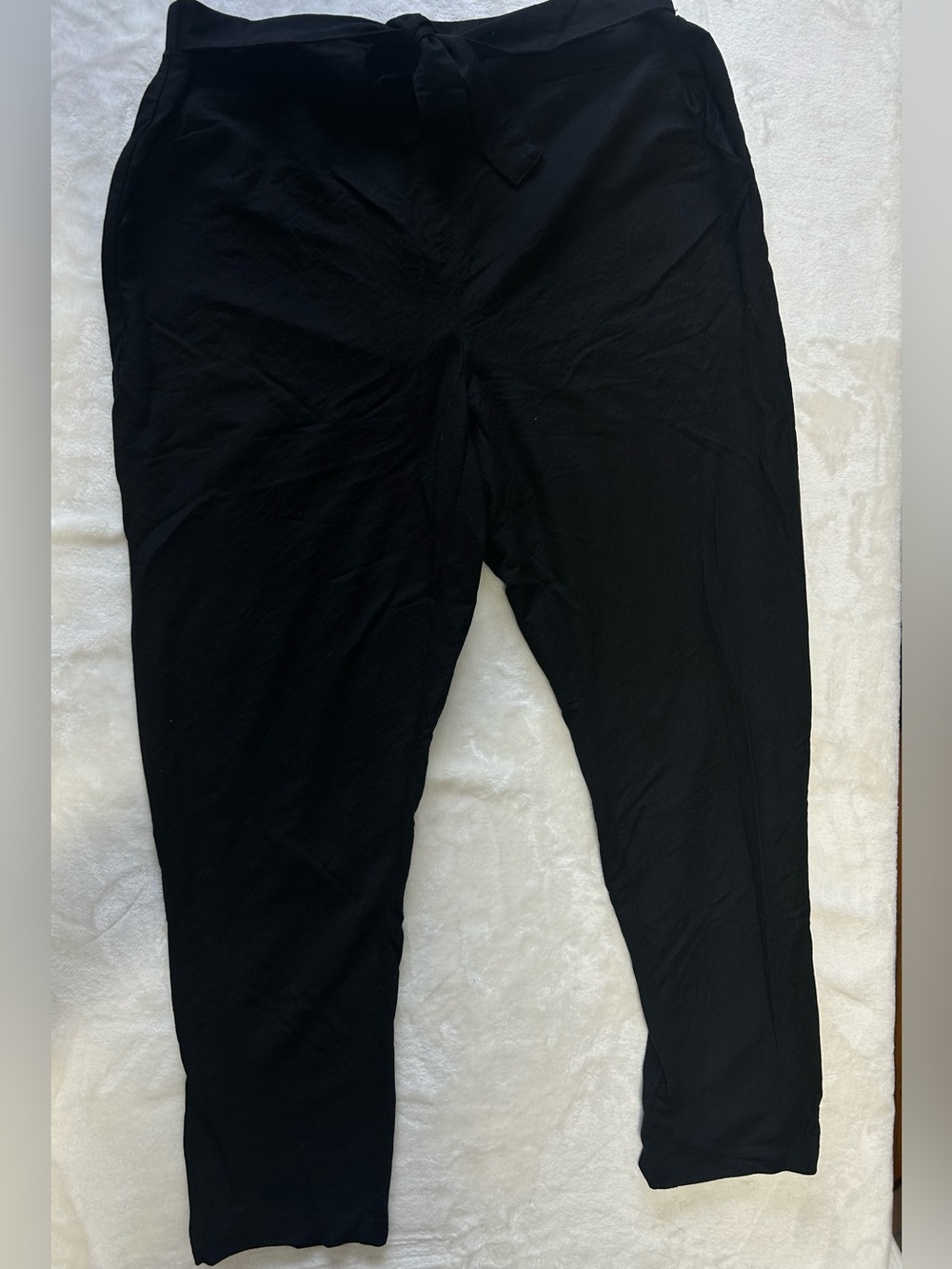 Reitman’s Black Tie-Waist Dressy Pants